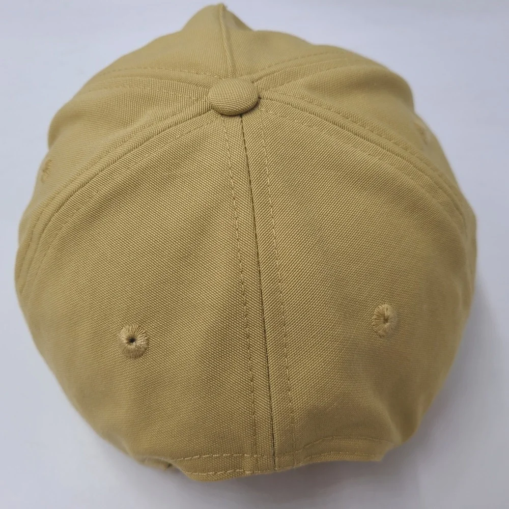 Dutch Bros Hat Snapback Gold Yellow Red Logo Patch Coffee Casual Hipster Men